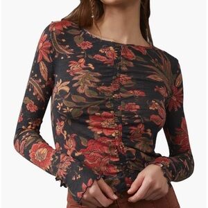 Floral Long Sleeve Top